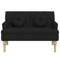 Thumbnail for vidaXL Bench with Cushions Upholstered Seating for Bedroom Living Room Fabric-1